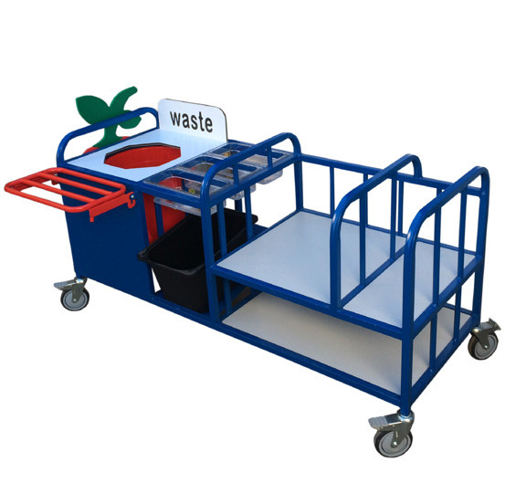 Combi Clearing Trolley With Cutlery Trays (34SDJN)