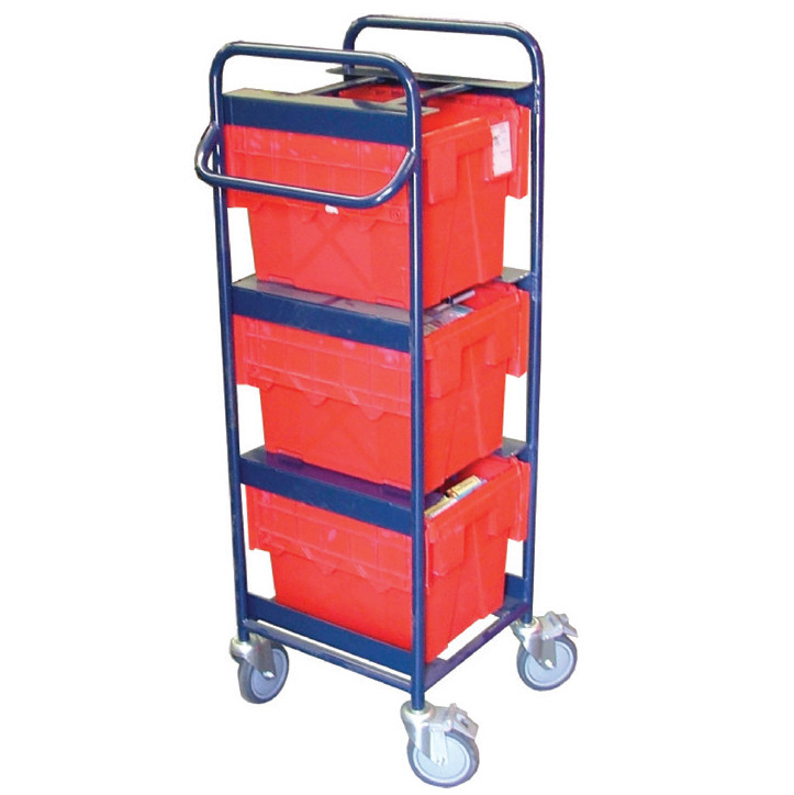 4 Box Mild Steel Trolley (BXMS4)