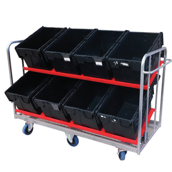 8 Tote Box Trolley (custom made) (CSST1)