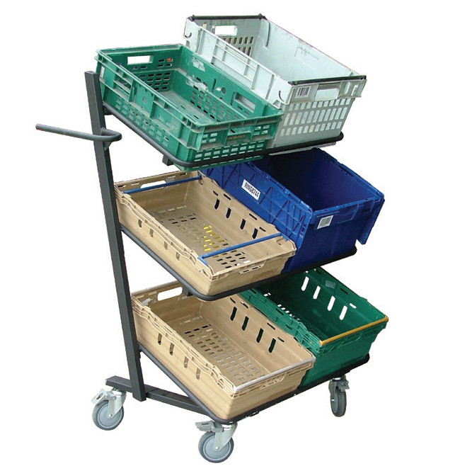 Nesting 6 Large Tote Box Trolley (NTBT1)