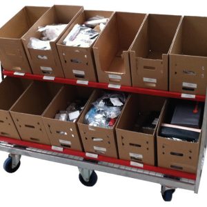 5 Box Aluminium Trolley (BXAP5)