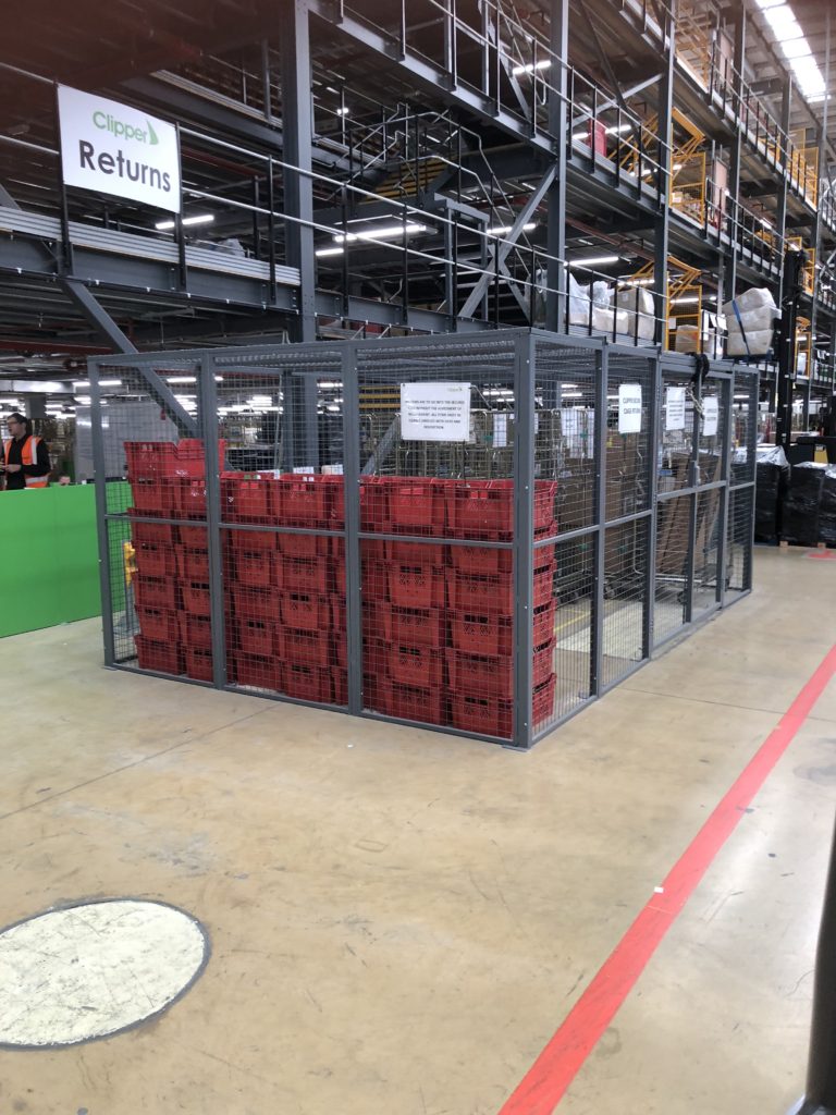 Indoor Mesh Secure Cage