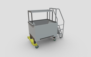 Bespoke Container & Basket Trolleys CAD