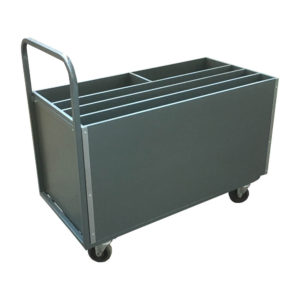 Stock Container Trolley With Dividers