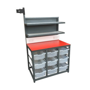 Compact Packing Bench With Plug Socket Points