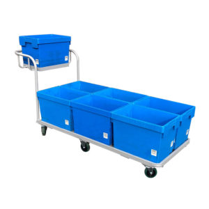 Flatbed Trolley With Boxes