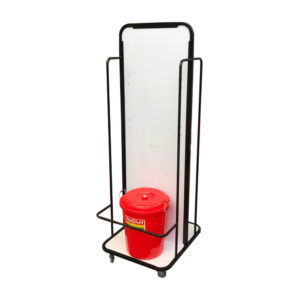 Slimline Cleaning Station With Logo - Back