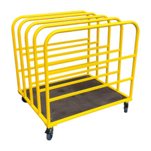 Cardboard Toast Rack Trolley