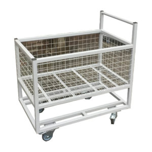 Steel Trolley With Reinforced Base