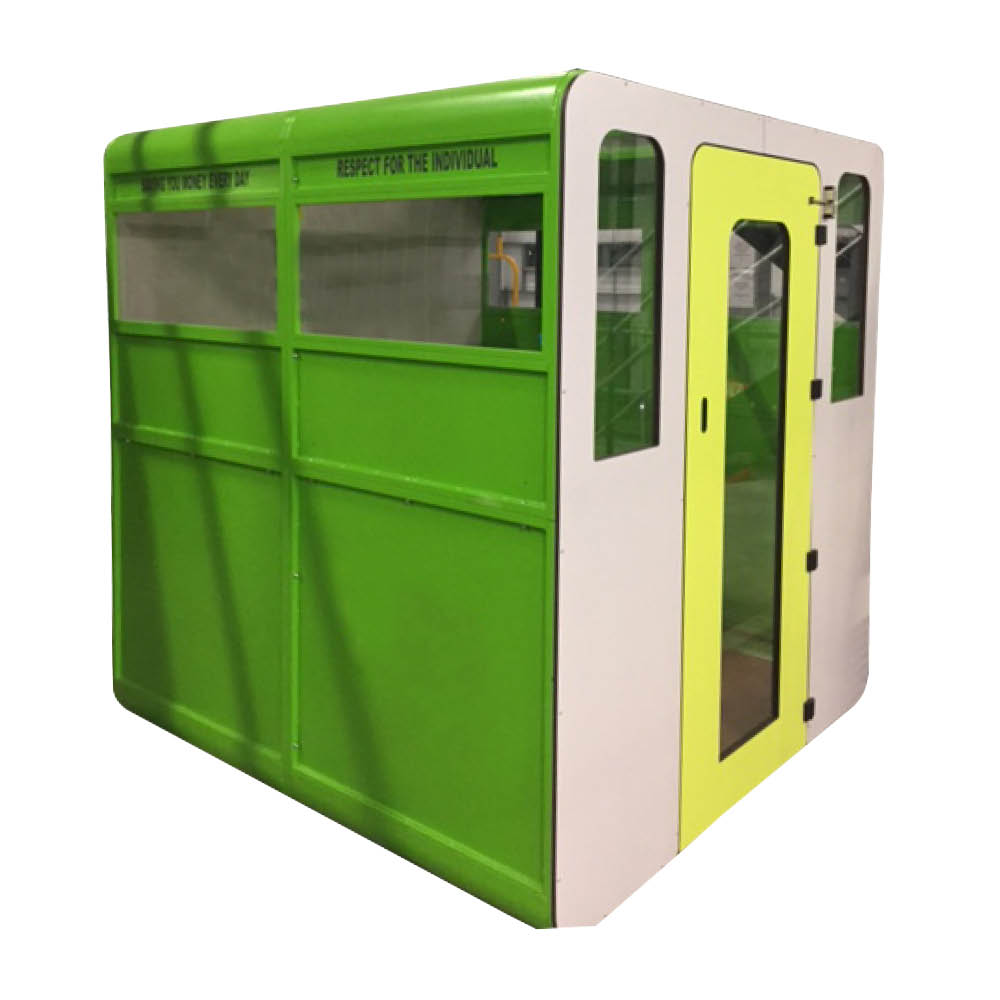 Green Aqua Smart Office Pod