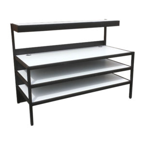 Basic Black And White Packing Bench