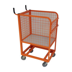 Orange Basket Trolley