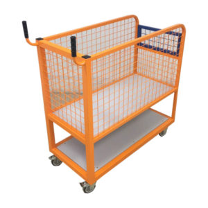 Orange Basket Trolley