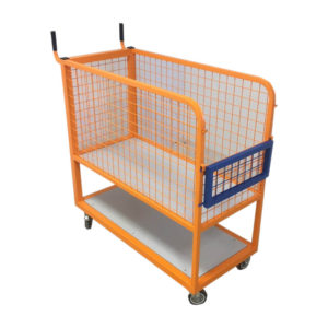 Orange Basket Trolley