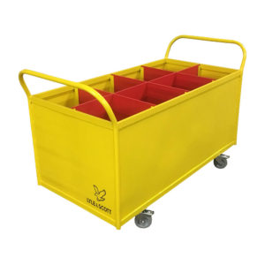 Divided Container Trolley