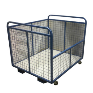 Large Mesh Container Trolley