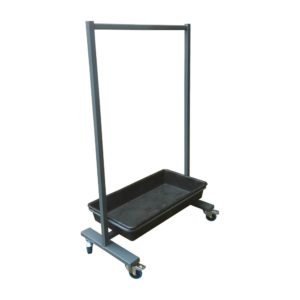 Laundrette Garment Rail With Drip Catcher