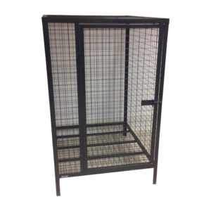 Locking Cage With Single Door