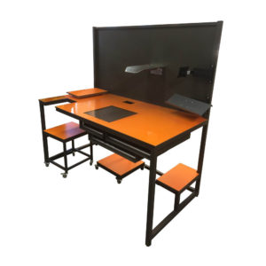 Custom Packing Station With Storage