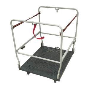 Flatbed Trolley With Straps