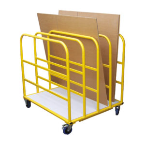 Cardboard Toast Rack Trolley