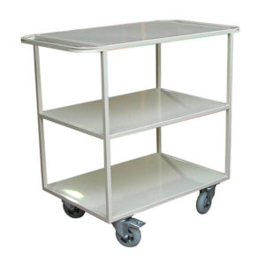 Wide Flat Shelf Trolley