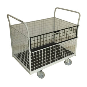 Container Trolley With Drop Front