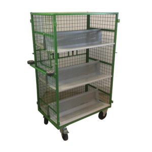 Lift Off Front Secure Library Cage