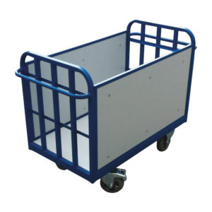 Heavy Duty Panelled Side Trolley