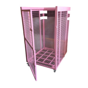 Double Locking Door Security Cage