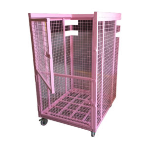 Double Locking Door Security Cage