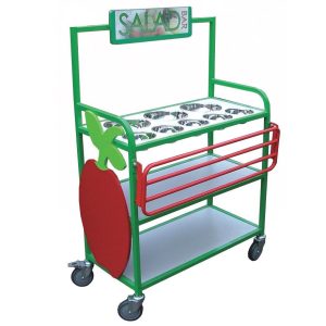 Salad Bar Trolley With Sign (13SALN)