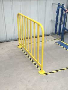 Custom Warehouse Barrier