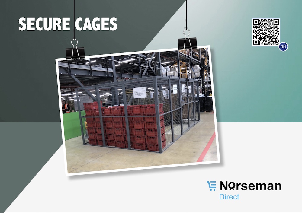 Secure cages cover