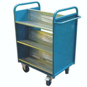 Aluminium Extra Wide Book Trolley (ALM16)
