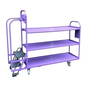 Three Shelf Step Trolley (CD1110) (Portfolio Item)
