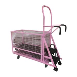 Step Trolley With Mesh Basket CD1147 (Portfolio Item)