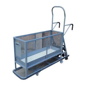 Mesh Container Step Trolley CD18742 (Portfolio Item)