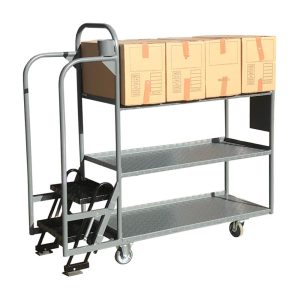 Three Shelf Step Trolley CD2686 (Portfolio Item)