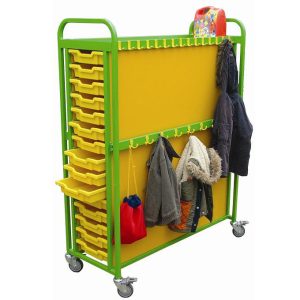 Cloakroom Trolley with Large Capacity Storage (11CFJ)