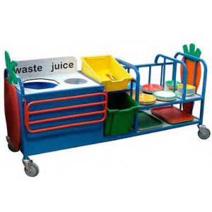 Combi Clearing Trolley With Juice Funnel (18SFTJN)