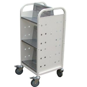 Compact Desk Side Aluminium trolley (ALM3)