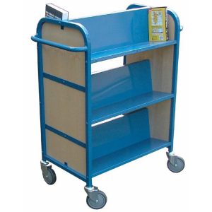 Double Sided Aluminium & Wood Trolley (ALM7)