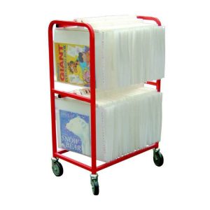 Double Tier Big Book Trolley (3BBJ)