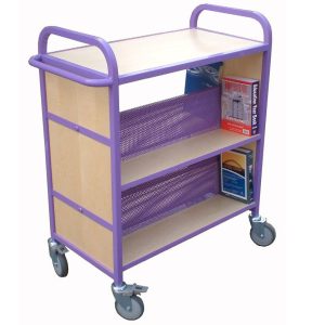 Double Sided Arrow Trolley With Flat Shelf (AT5)