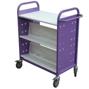 Double Sided Flat Top Shelf Trolley (ALM2)