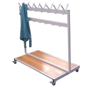 Double Hook Basic Cloakroom Trolley (7CFJ)