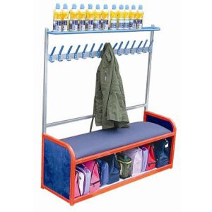 Modular Cloakroom Bench with Storage (2CVB)