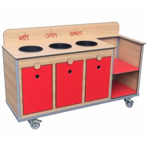 Aqua Smart Oak Clearing Trolley (CTT07W)