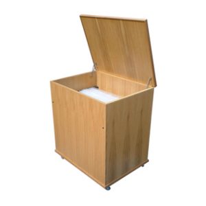 Oak Map/Plan/Poster/Artwork Storage Box (MPST3)